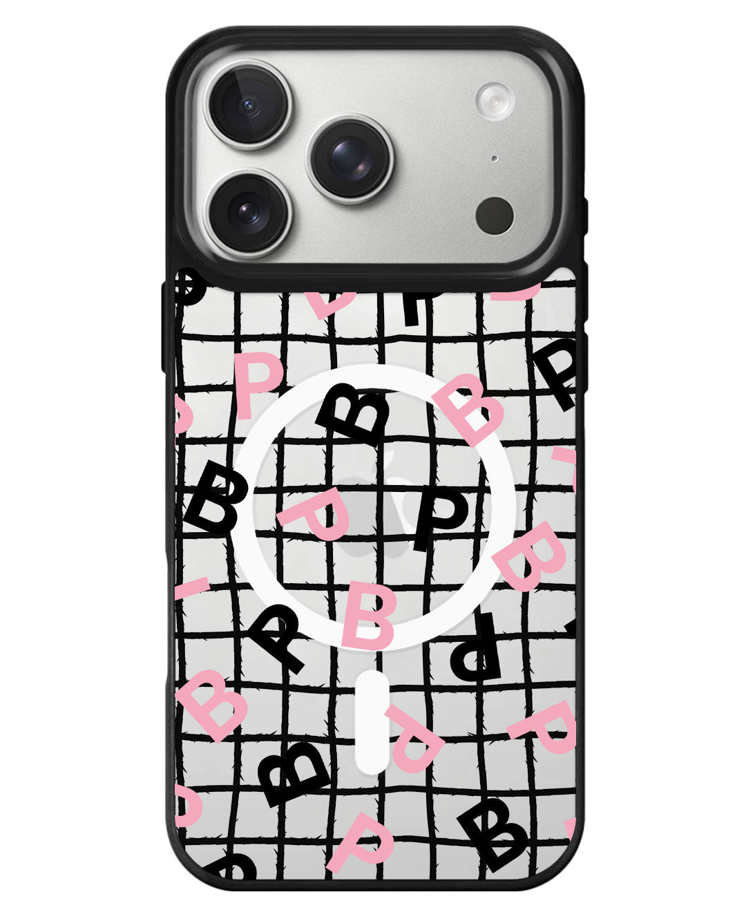 iPhone Rearguard MagSwap - Blackpink Monogram
