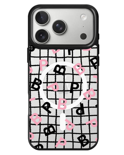 iPhone Rearguard MagSwap - Blackpink Monogram