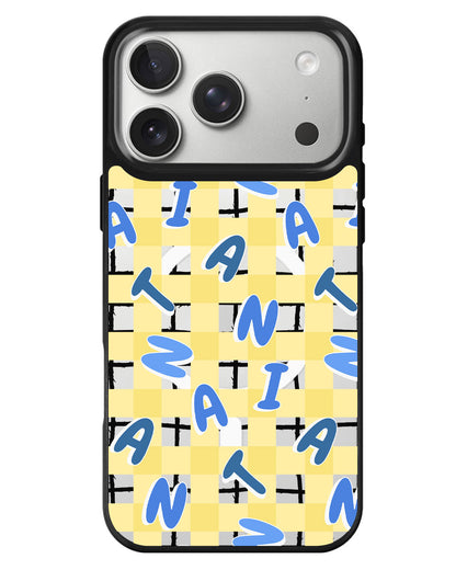 iPhone Rearguard MagSwap - Checkered Monogram 3.0