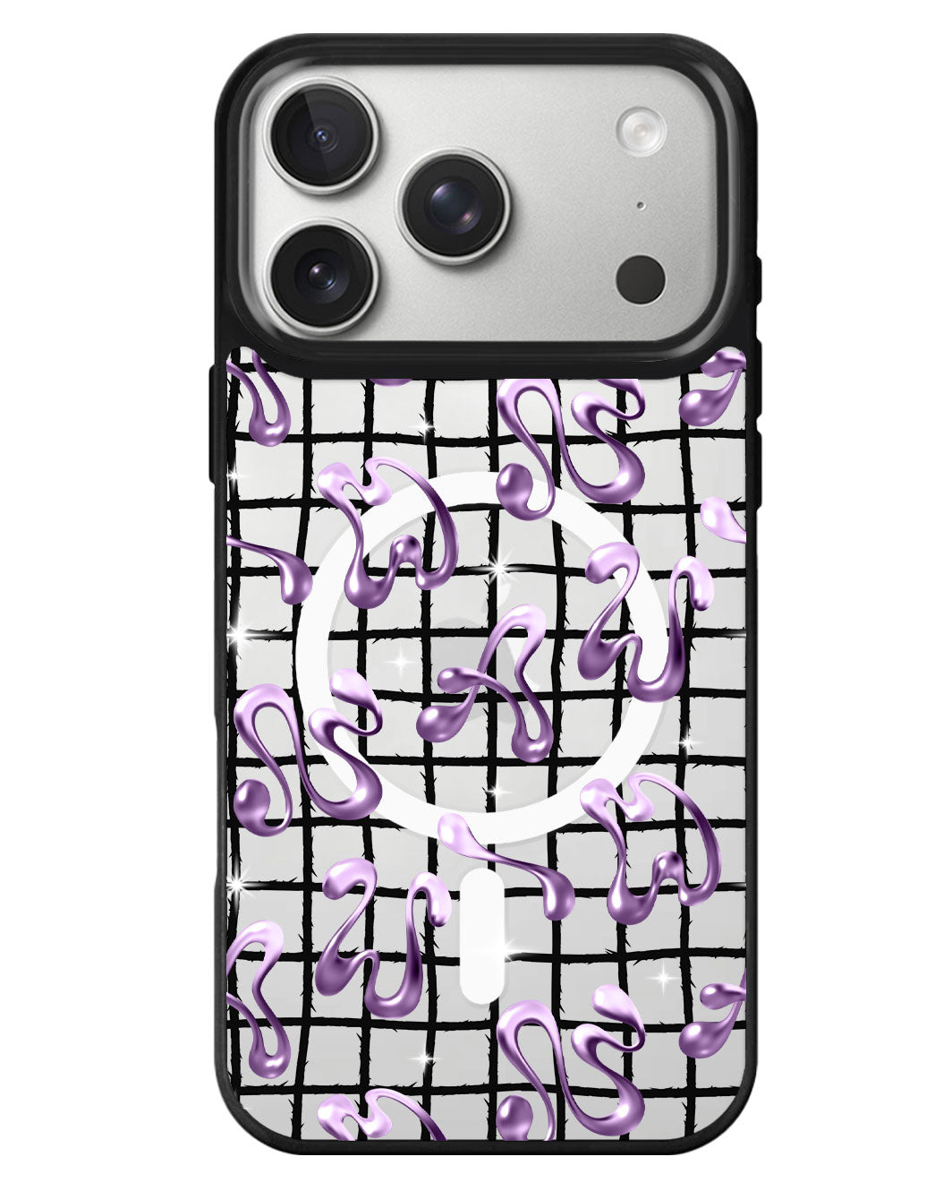 iPhone Rearguard MagSwap - Chrome Monogram 4.0