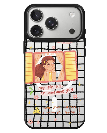 iPhone Rearguard MagSwap - Crush Girl