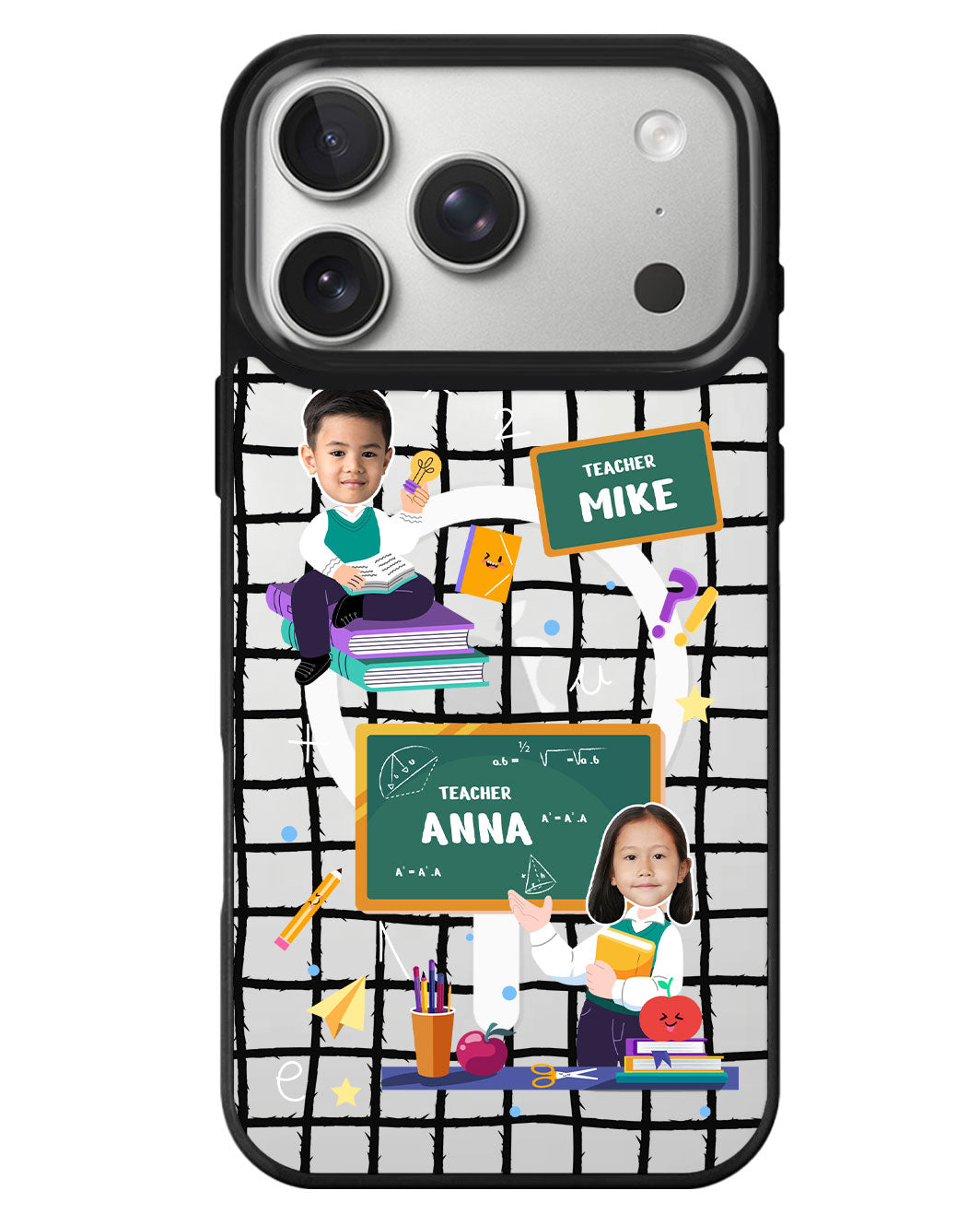 iPhone Rearguard MagSwap - Face Grid Dream Teacher