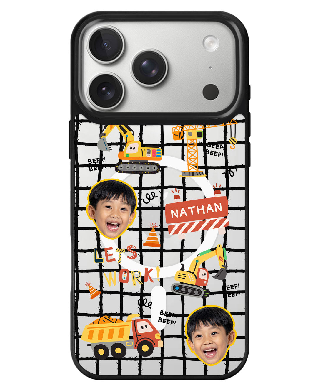 iPhone Rearguard MagSwap - Face Grid Construction