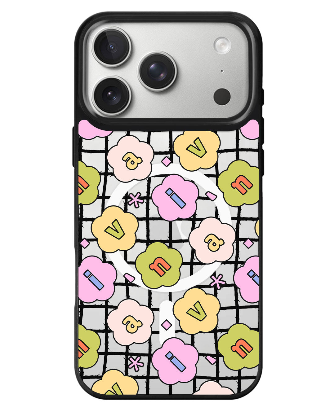 iPhone Rearguard MagSwap - Flower Petals Monogram 1.0