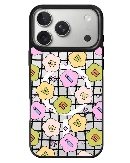 iPhone Rearguard MagSwap - Flower Petals Monogram 1.0