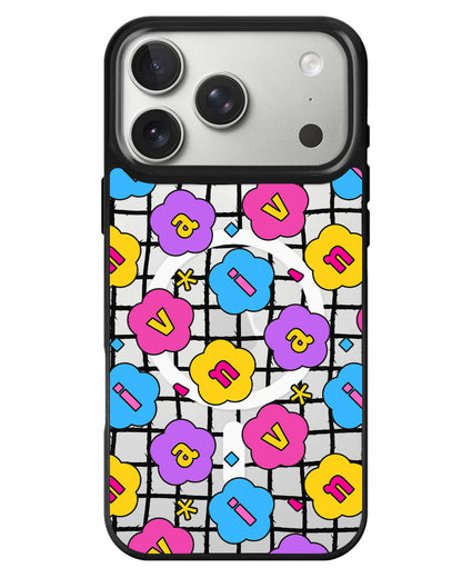 iPhone Rearguard MagSwap - Flower Petals Monogram 4.0