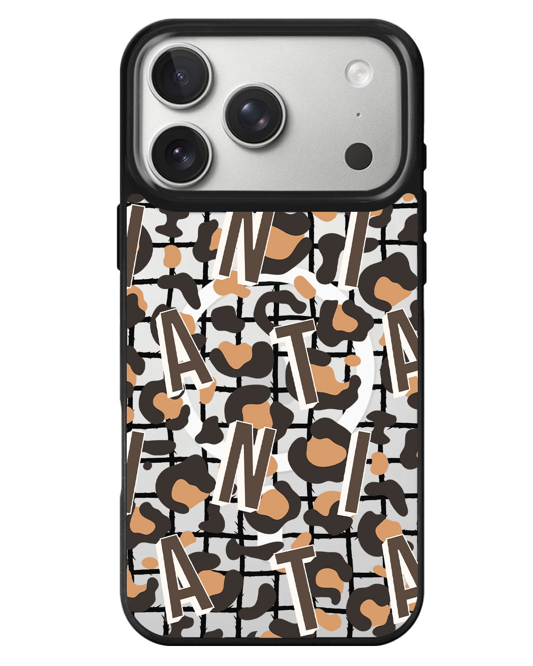 iPhone Rearguard MagSwap - Leopard Monogram 2.0