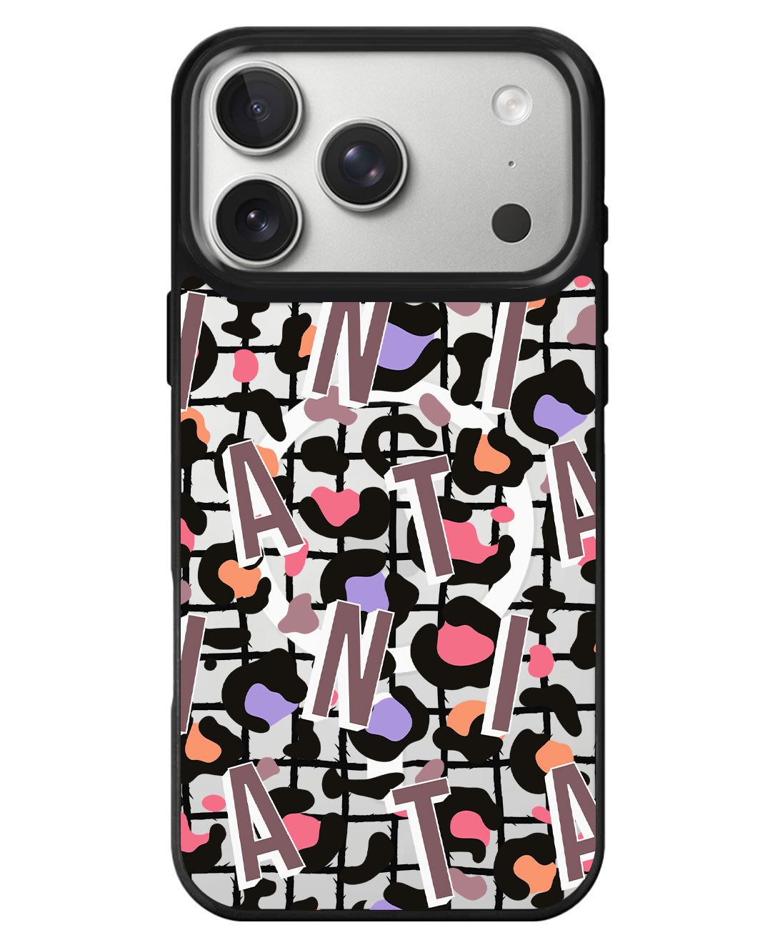 iPhone Rearguard MagSwap - Leopard Monogram 5.0