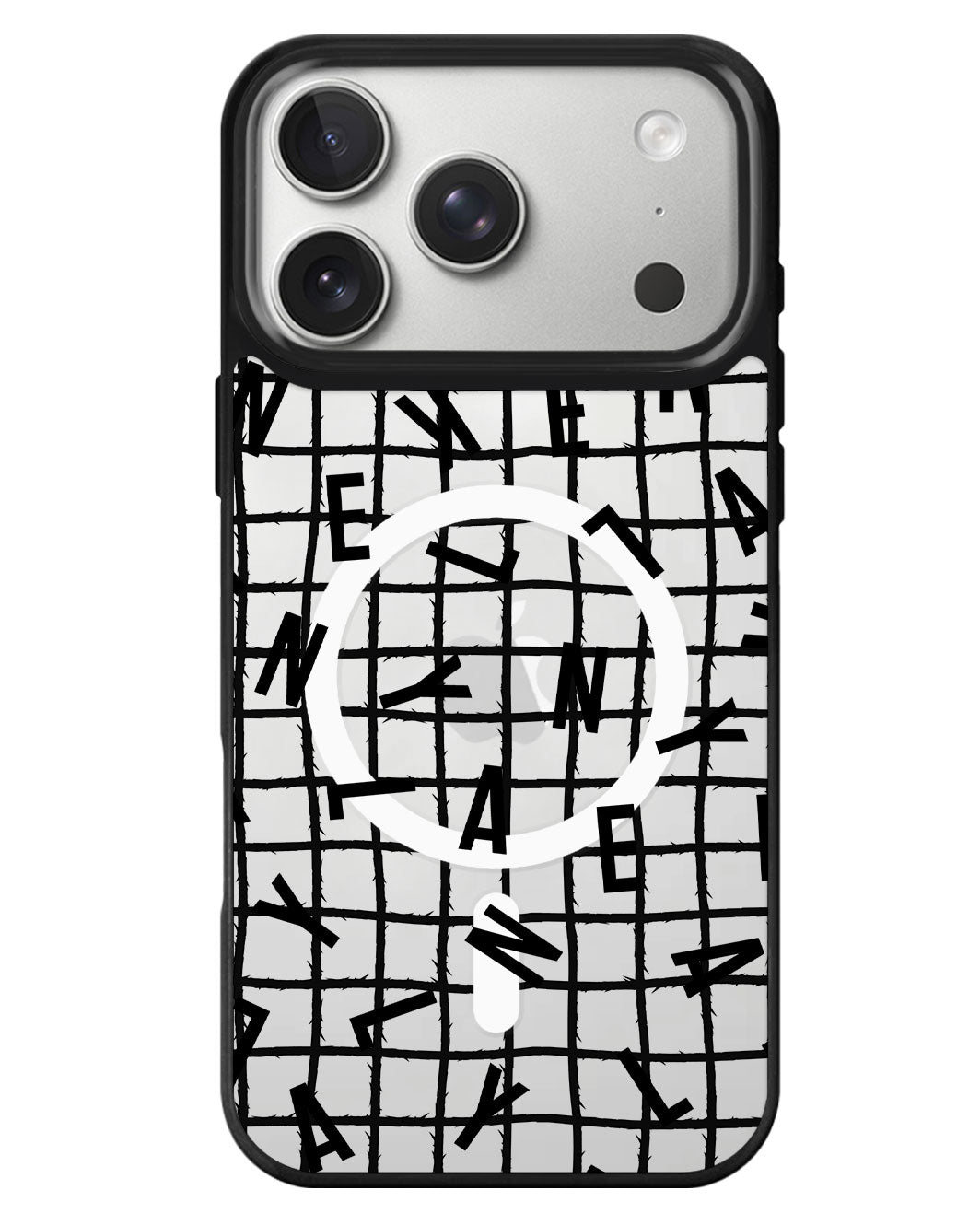 iPhone Rearguard MagSwap - Monogram 1.0 Noir