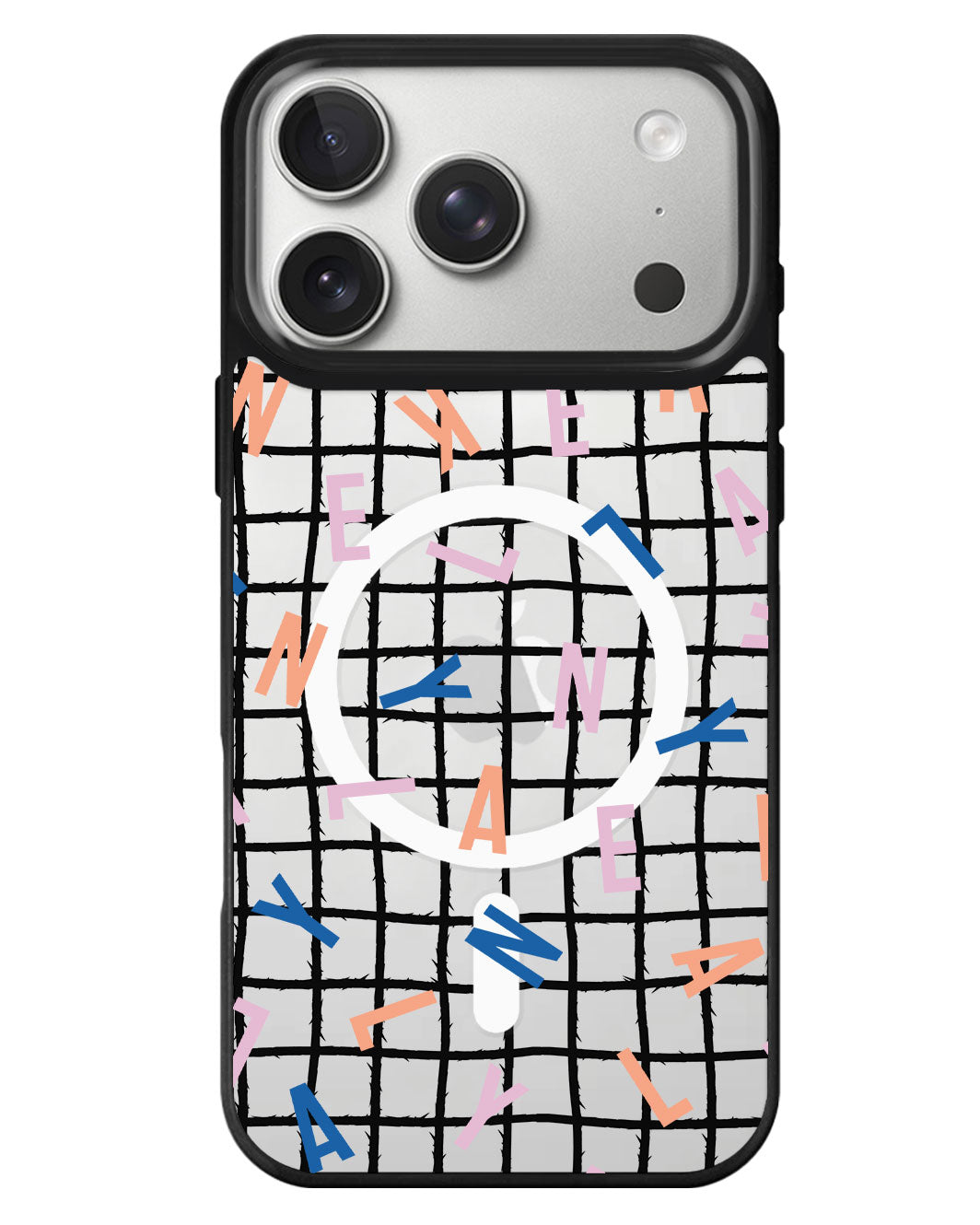 iPhone Rearguard MagSwap - Monogram 1.0 Rainbow