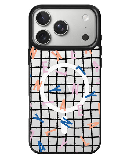 iPhone Rearguard MagSwap - Monogram 1.0 Rainbow