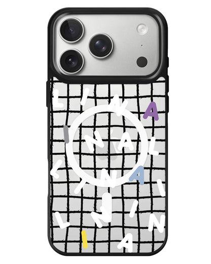 iPhone Rearguard MagSwap - Monogram 2.0 Putih