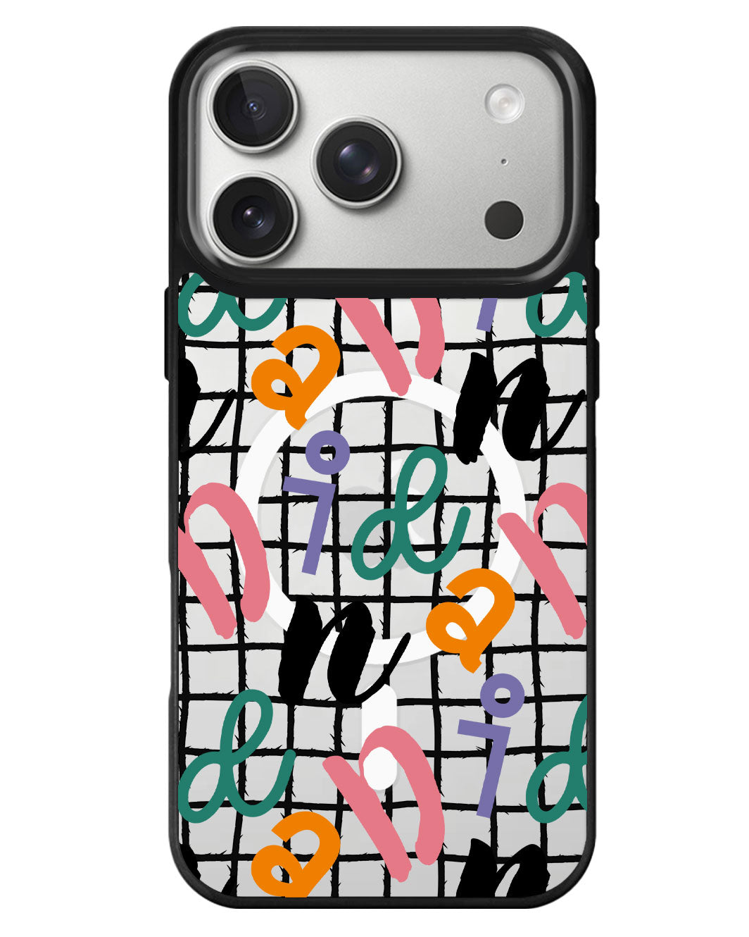 iPhone Rearguard MagSwap - Playful Monogram 3.0