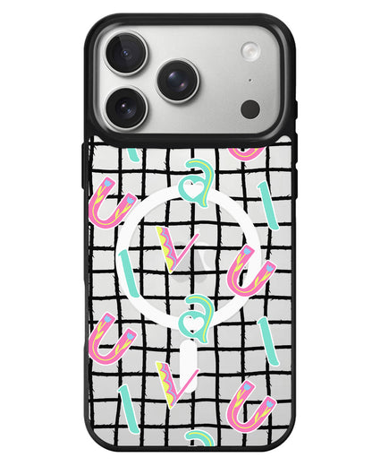 iPhone Rearguard MagSwap - Playful Monogram 6.0