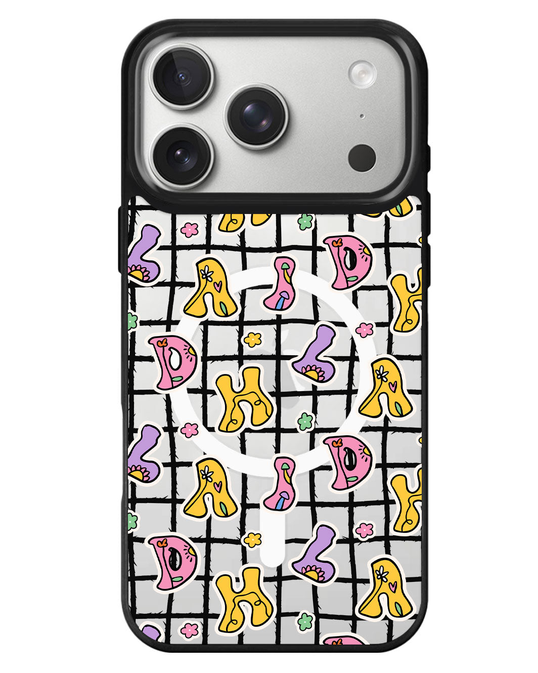 iPhone Rearguard MagSwap - Playful Monogram 7.0
