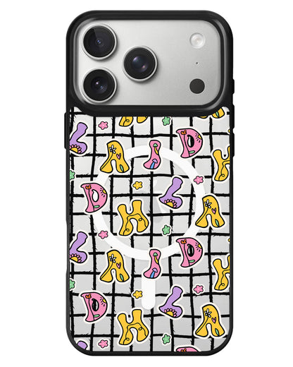 iPhone Rearguard MagSwap - Playful Monogram 7.0
