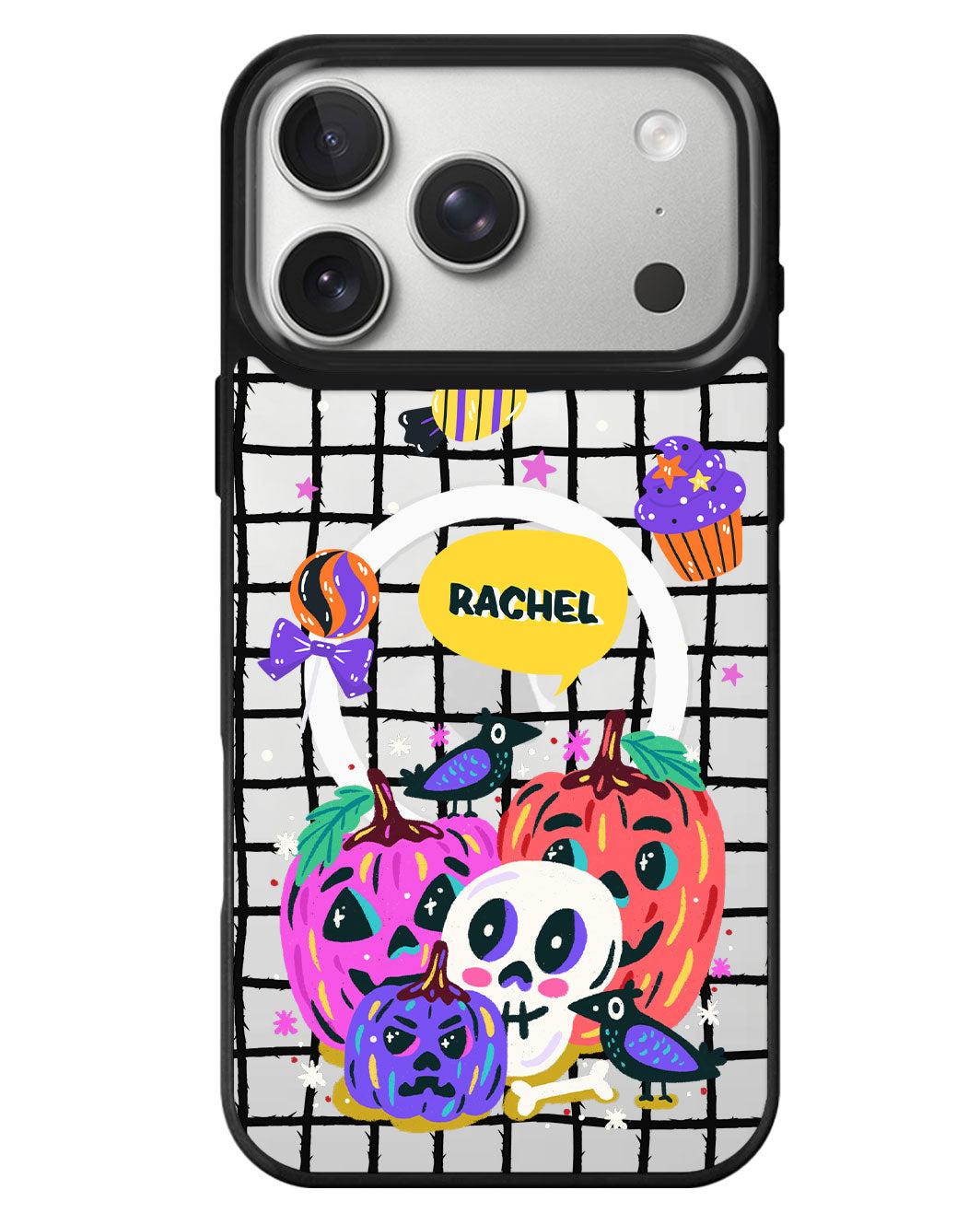 iPhone Rearguard MagSwap - Pumpkins Monster