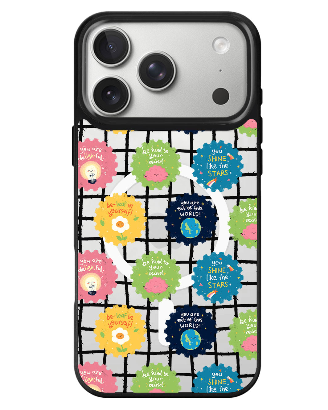 iPhone Rearguard MagSwap - Quotes Stamps