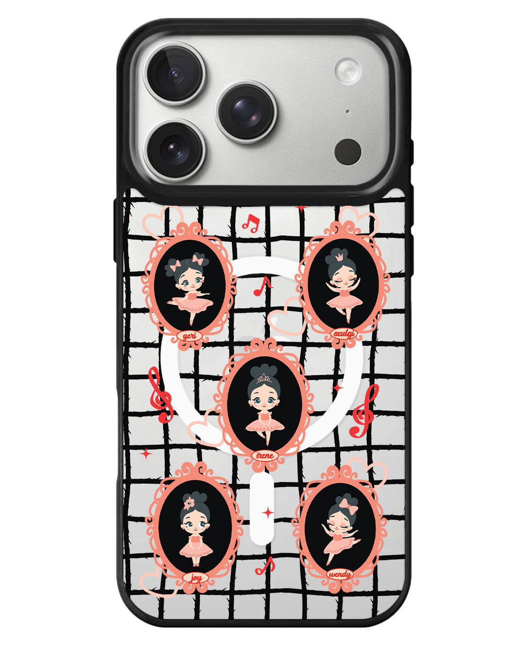 iPhone Rearguard MagSwap - Red Velvet Feel My Rhythm