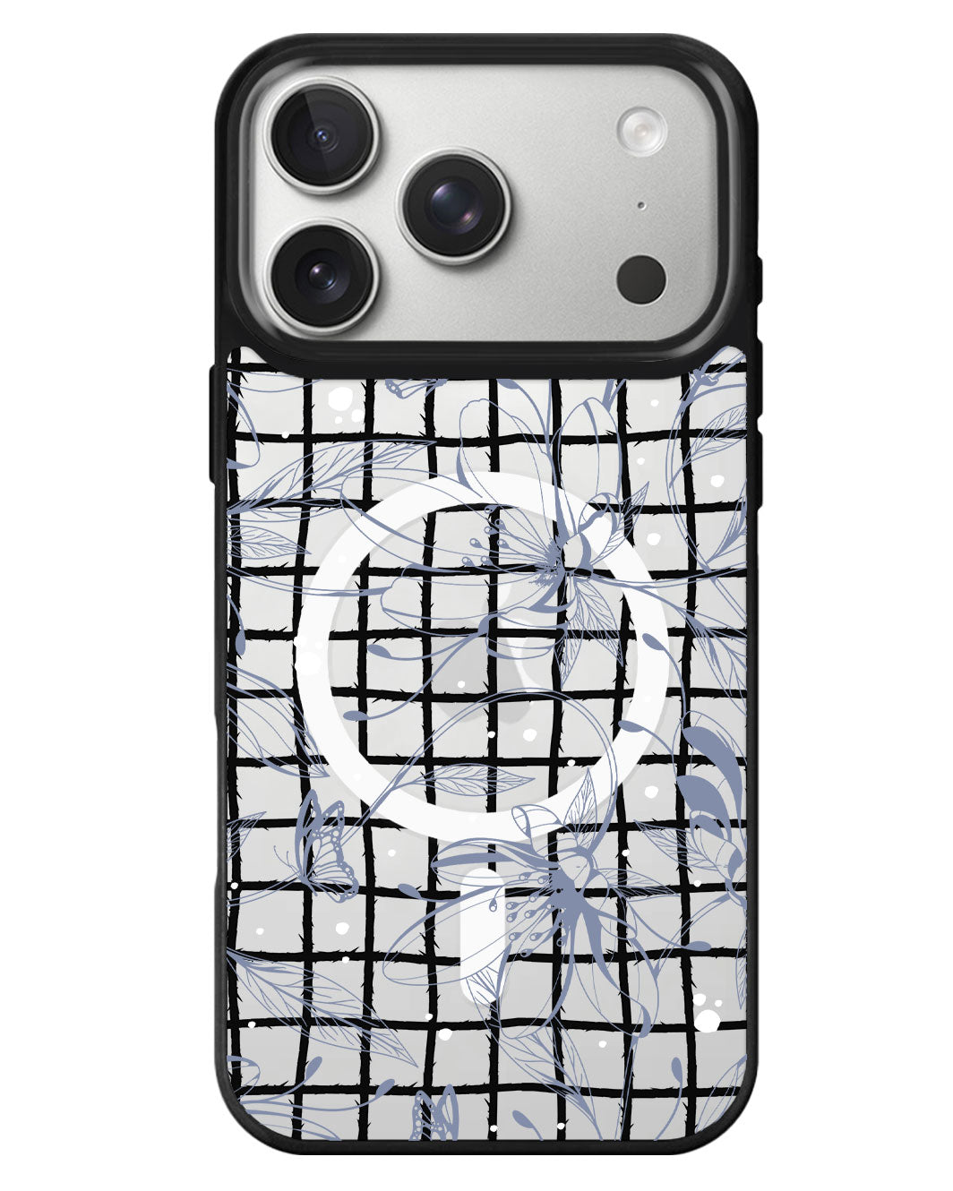 iPhone Rearguard MagSwap - Sketchy Flower & Butterfly 2.0