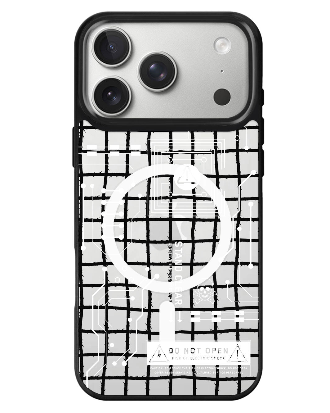 iPhone Rearguard MagSwap - Circuit White