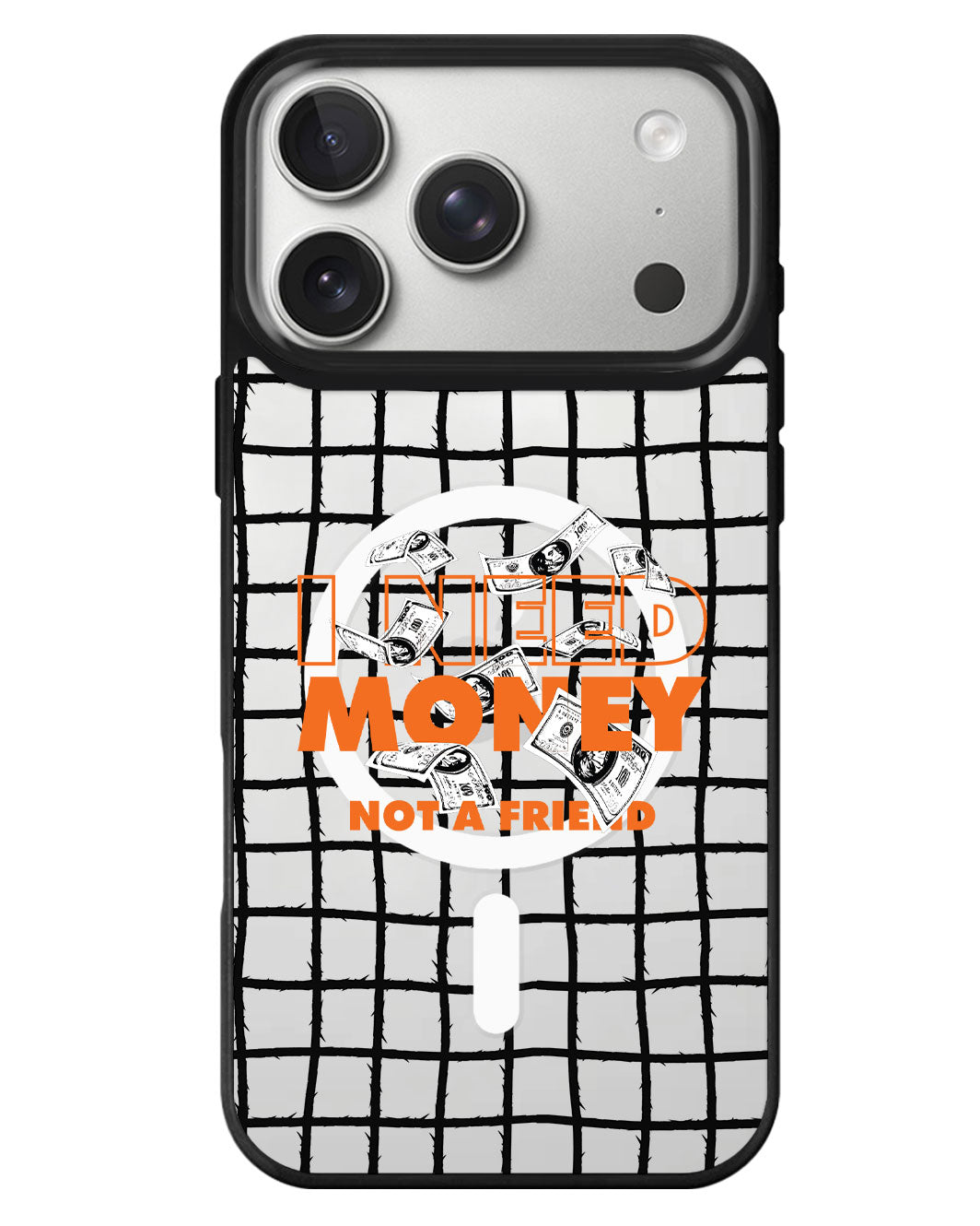 iPhone Rearguard MagSwap - Money Better Than Friend