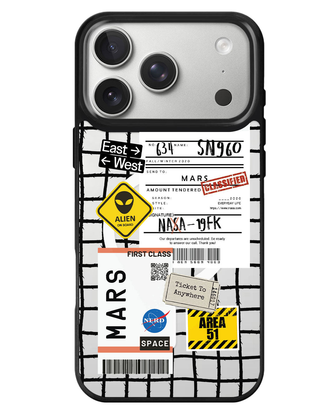 iPhone Rearguard MagSwap - Ticket To Mars