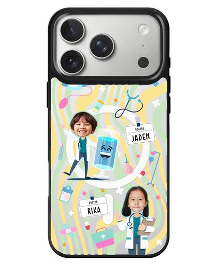 iPhone Rearguard MagSwap - Face Grid Dream Doctor