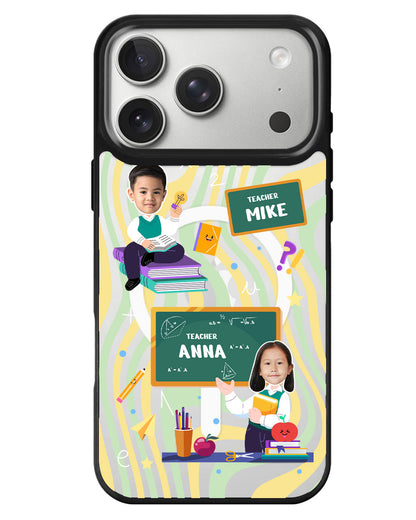 iPhone Rearguard MagSwap - Face Grid Dream Teacher