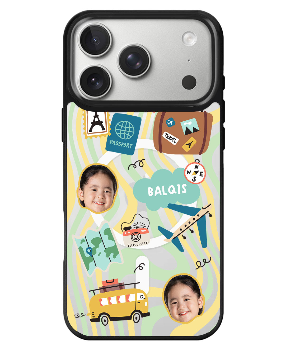 iPhone Rearguard MagSwap - Face Grid Travel