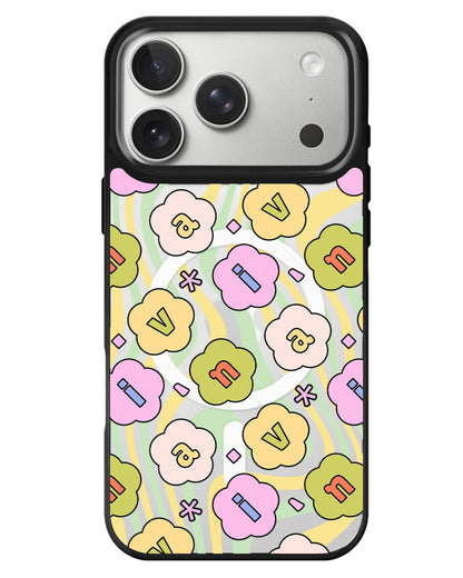 iPhone Rearguard MagSwap - Flower Petals Monogram 1.0