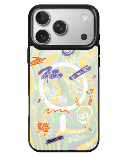 iPhone Rearguard MagSwap - Graffiti