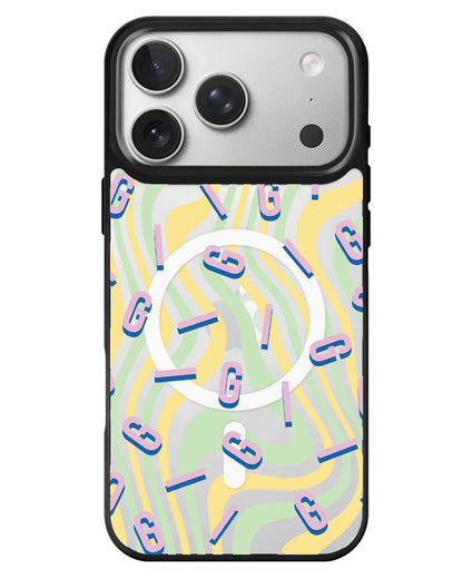 iPhone Rearguard MagSwap - Monogram 1.0 Cotton Candy