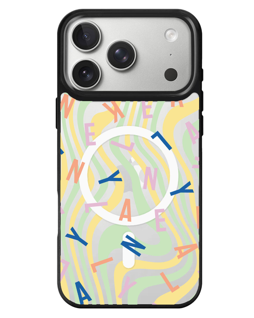iPhone Rearguard MagSwap - Monogram 1.0 Rainbow