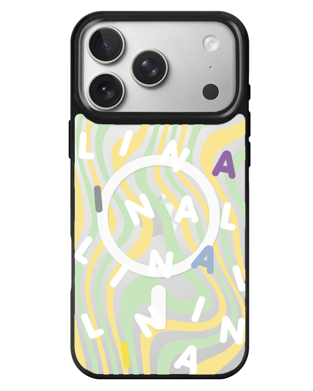 iPhone Rearguard MagSwap - Monogram 2.0 Putih