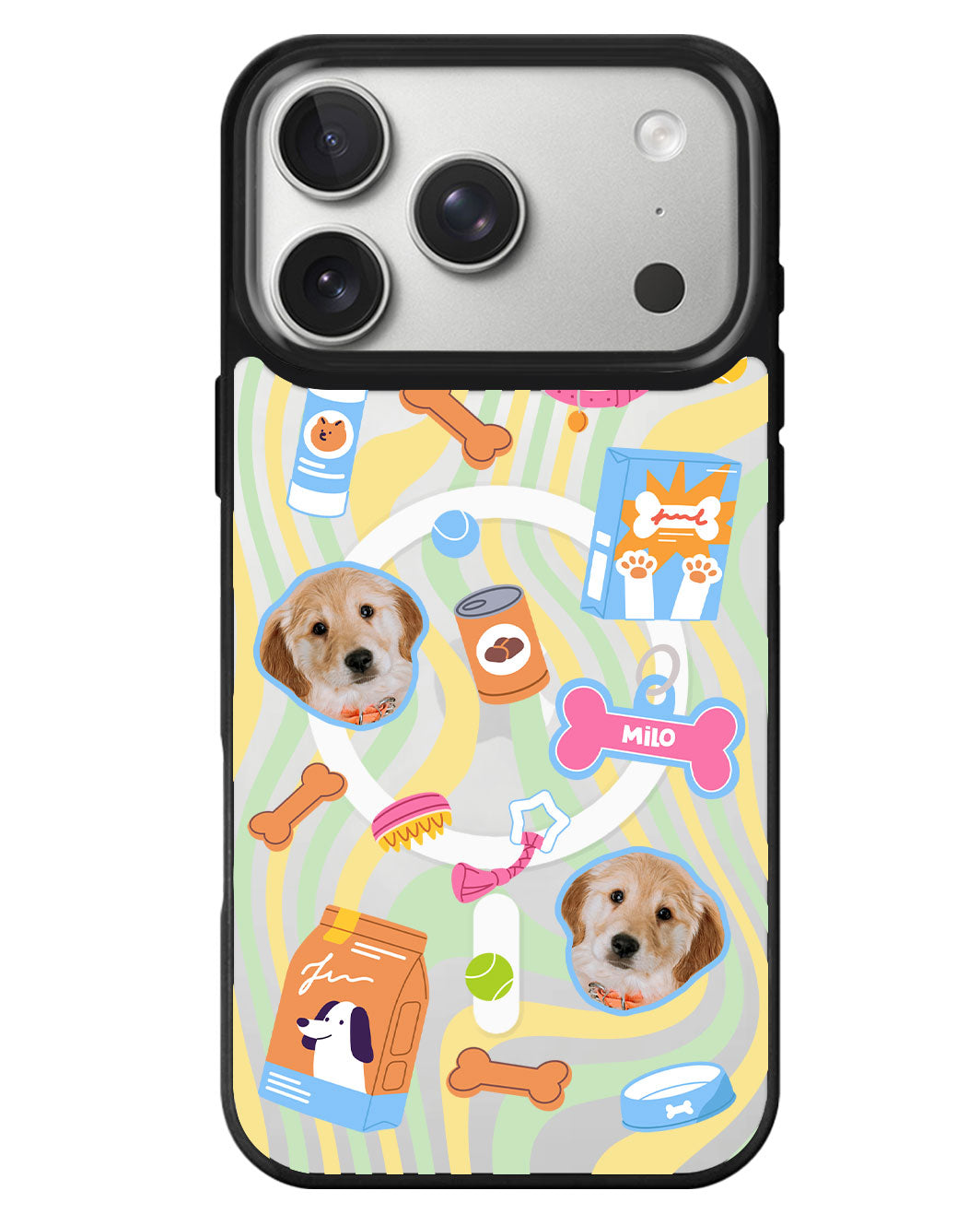 iPhone Rearguard MagSwap - Pet Grid Puppy Sweet Treats