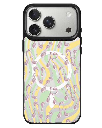 iPhone Rearguard MagSwap - Pink Chrome Monogram 2.0