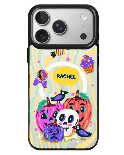 iPhone Rearguard MagSwap - Pumpkins Monster