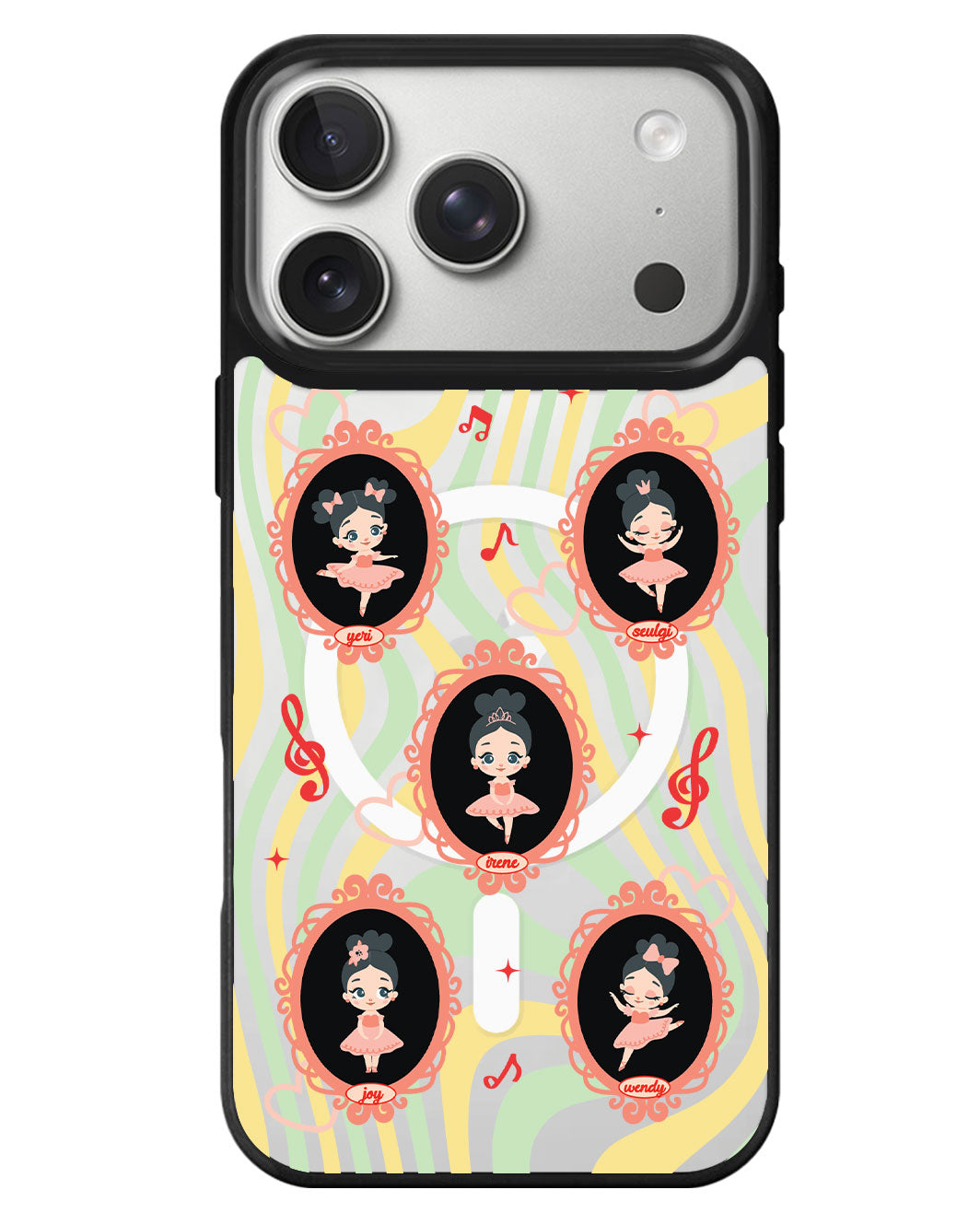 iPhone Rearguard MagSwap - Red Velvet Feel My Rhythm