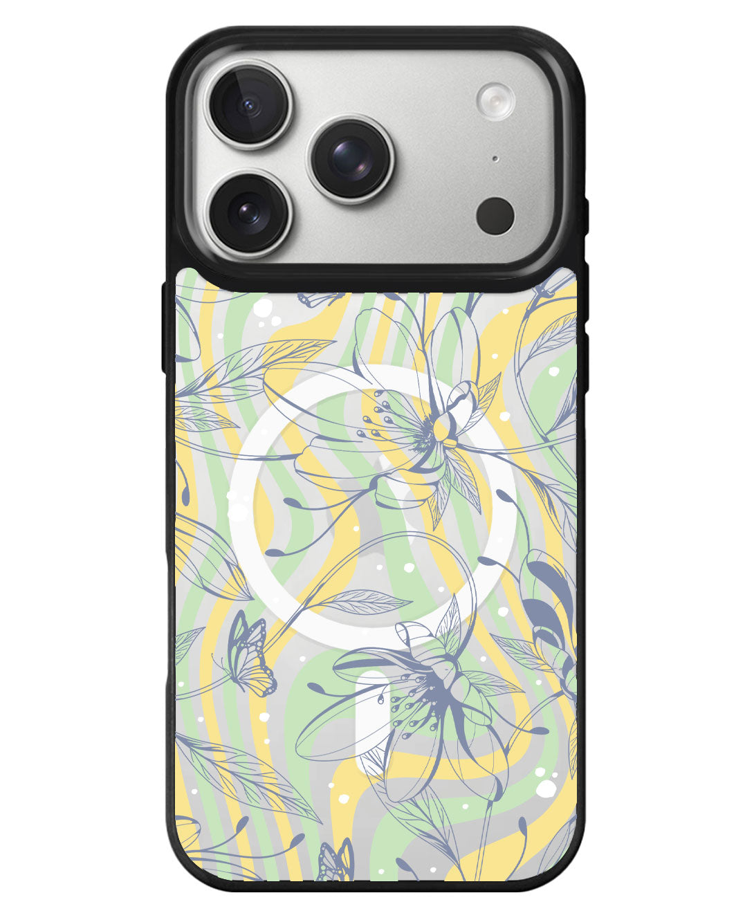 iPhone Rearguard MagSwap - Sketchy Flower & Butterfly 2.0