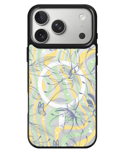 iPhone Rearguard MagSwap - Sketchy Flower & Butterfly 2.0