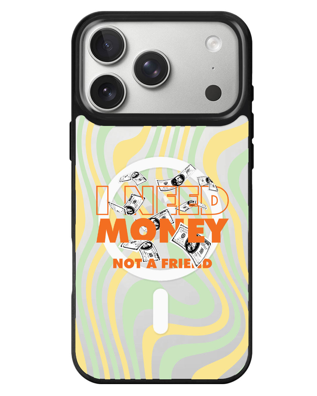 iPhone Rearguard MagSwap - Money Better Than Friend