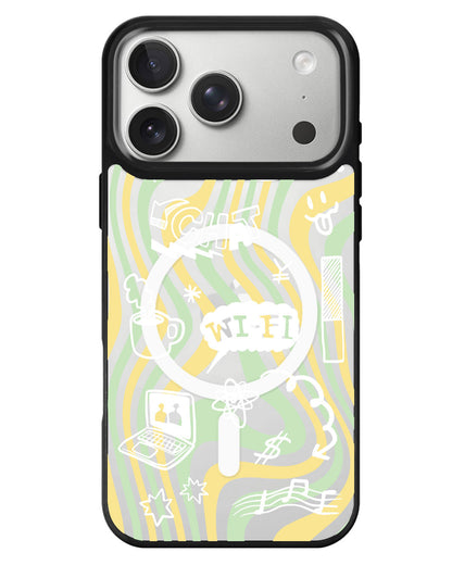 iPhone Rearguard MagSwap - Social White