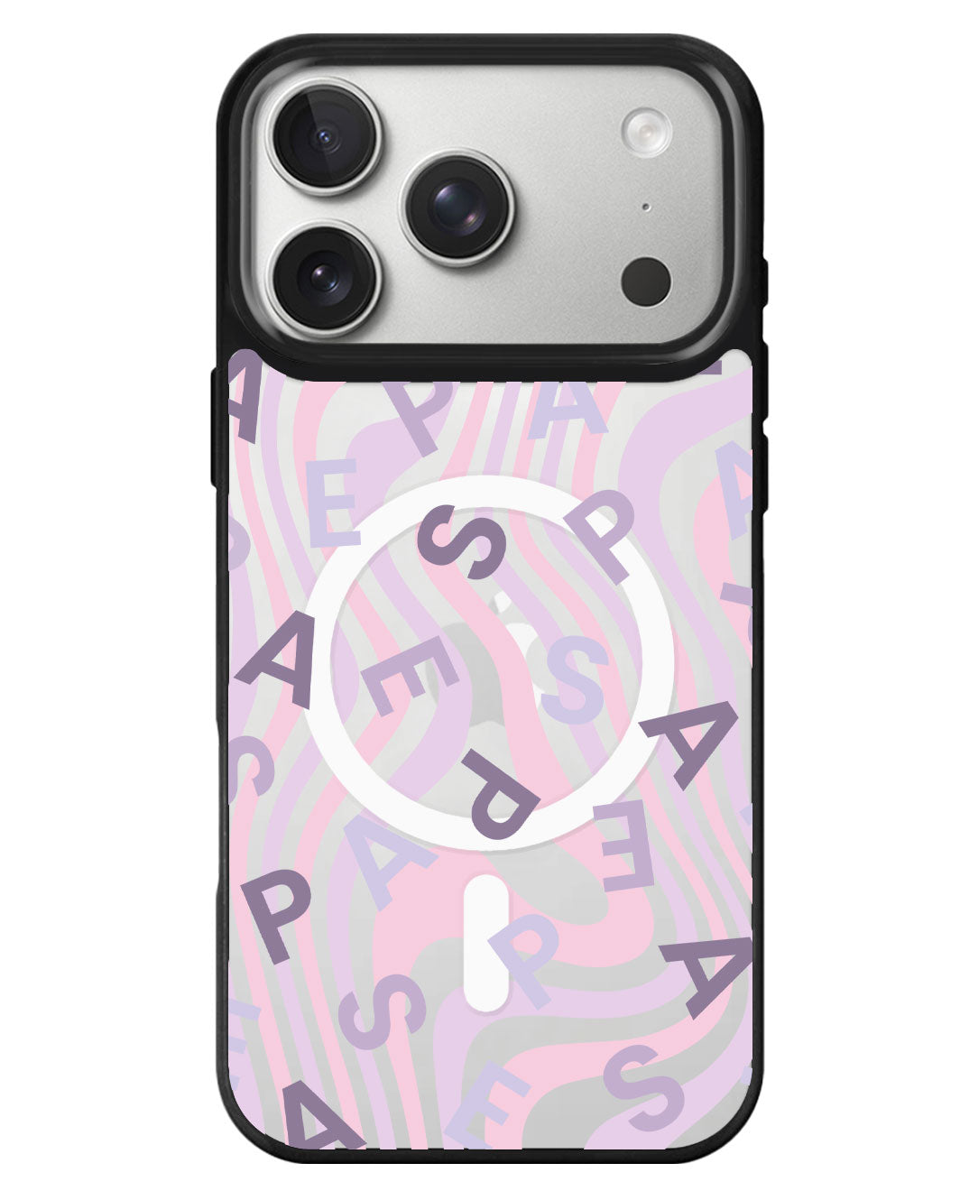 iPhone Rearguard MagSwap - Aespa Monogram