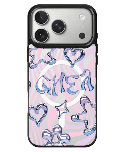 iPhone Rearguard MagSwap - Chrome Monogram 1.0