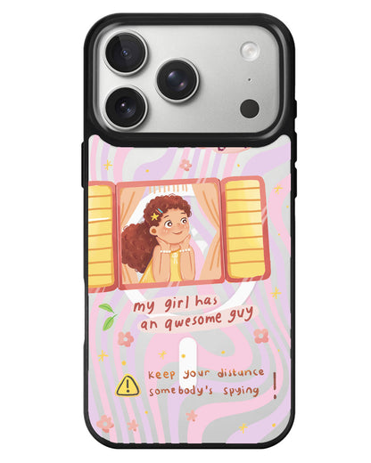 iPhone Rearguard MagSwap - Crush Girl