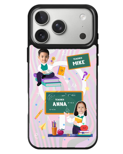 iPhone Rearguard MagSwap - Face Grid Dream Teacher