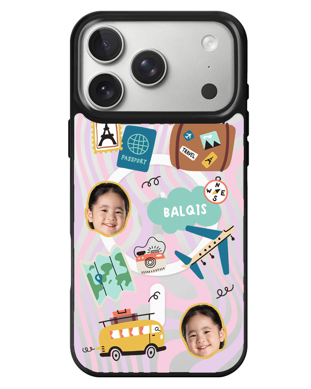 iPhone Rearguard MagSwap - Face Grid Travel
