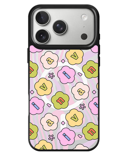 iPhone Rearguard MagSwap - Flower Petals Monogram 1.0