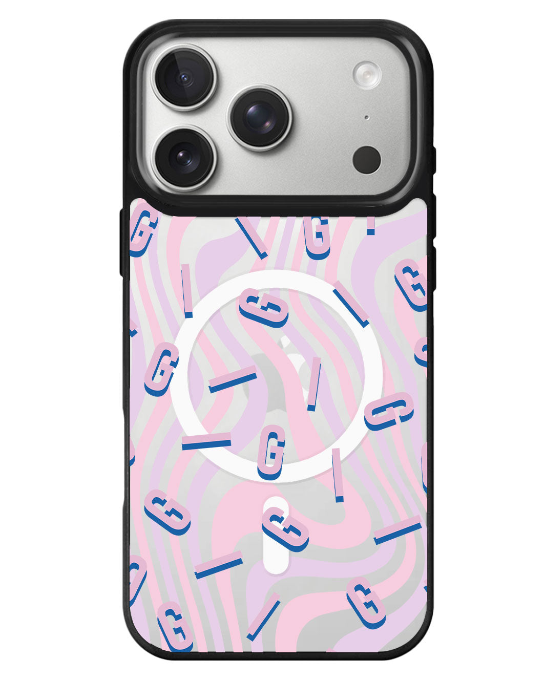 iPhone Rearguard MagSwap - Monogram 1.0 Cotton Candy